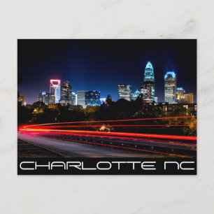 Charlotte NC - KONINGSTAD Briefkaart