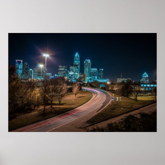 Charlotte, NC Poster (Voorkant)