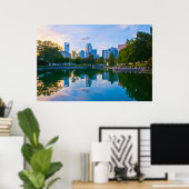 Charlotte NC Poster (Thuiskantoor)