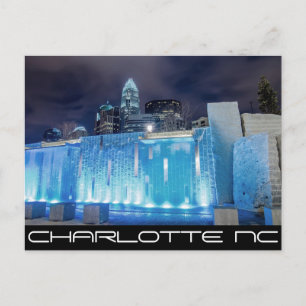 Charlotte NC - QUEEN CITY Briefkaart