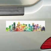 CHARLOTTE NC SP - BUMPERSTICKER (Op auto)