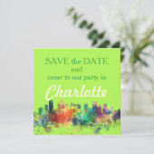 CHARLOTTE NC SP - SAVE THE DATE (Staand voorkant)