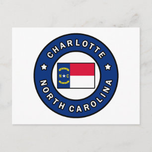 Charlotte North Carolina Briefkaart