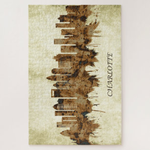 Charlotte North Carolina Cityscape Legpuzzel