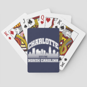 Charlotte, North Carolina Pokerkaarten