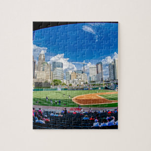 Charlotte North Carolina skyline centrum stad Bal Legpuzzel