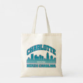 Charlotte, North Carolina Tote Bag (Achterkant)