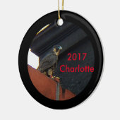 Charlotte, ornement en céramique 2017 (Gauche)