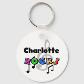Charlotte Rocks Sleutelhanger (Voorkant)