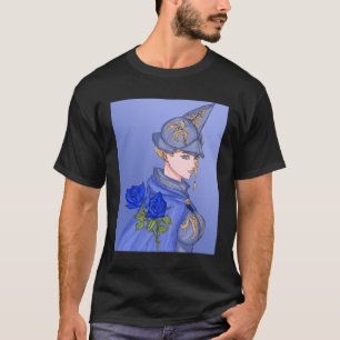 Charlotte Roselei - zwarte klaver T-shirt