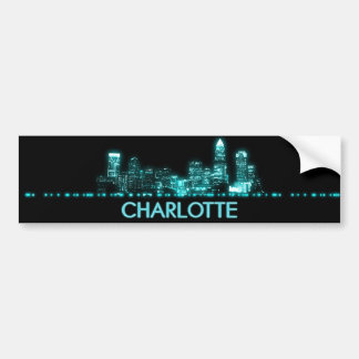 Charlotte Skyline Bumpersticker