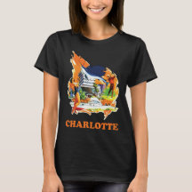 Charlotte Skyline Mid-Century Reis