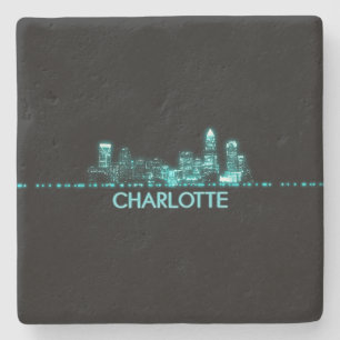 Charlotte Skyline Stenen Onderzetter