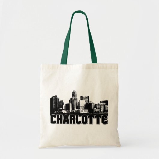 Charlotte Skyline Tote Bag (Voorkant)