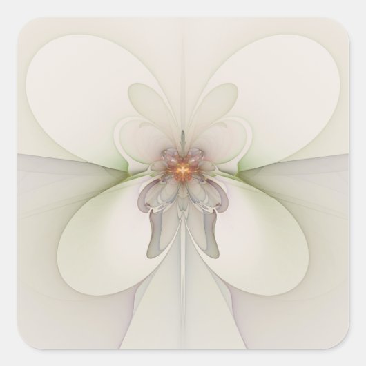 Charlotte Vierkante Sticker (Voorkant)