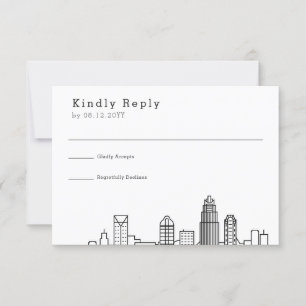 Charlotte Wedding   Gestileerde Skyline RSVP