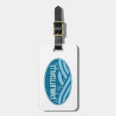 Charlottesville Virginia buitenshuis Bagagelabel (Voorkant verticaal)