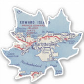 Charlottetown Prince Edward Island Sticker (Voorkant)
