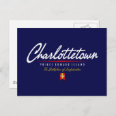 Charlottetown-script Briefkaart (Voorkant / Achterkant)