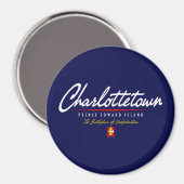 Charlottetown Script Magneet (Voorkant / Achterkant)