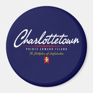 Charlottetown Script Magneet