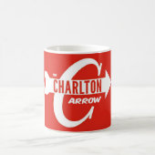 Charlton Arrow Classic logo Koffiemok (Center)
