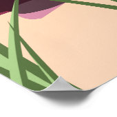 Charlton Undercliff Beach, affiche de voyage du Do (Coin)