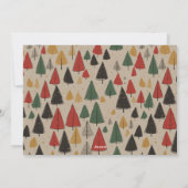 Charm: Baby's eerste kerstfoto Feestdagenkaart (Achterkant)