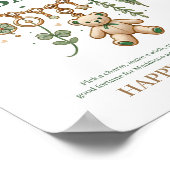 Charm Bar Baby shower Sign Poster (Hoek)