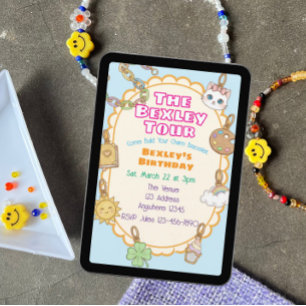 Charm Bracelet Verjaardagstour Kaart