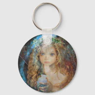 Charm - Fairy Angel met Fairy Dust Blessings Sleutelhanger