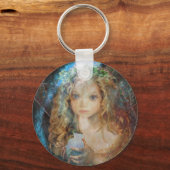 Charm - Fairy Angel met Fairy Dust Blessings Sleutelhanger (Voorkant)