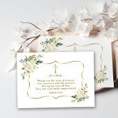 Charm Invitation De Bautizo Con Flores Baptême