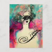 CHARM MONOGRAM BRIEFKAART (Voorkant)