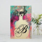 CHARM MONOGRAM BRIEFPAPIER (Staand voorkant)