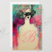 CHARM MONOGRAM BRIEFPAPIER (Voorkant / Achterkant)