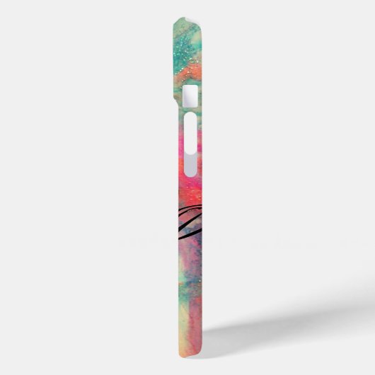 CHARM MONOGRAM Case-Mate iPhone CASE (Achterkant / Links)