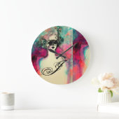 CHARM MONOGRAM GROTE KLOK (Huis)