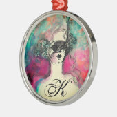 CHARM MONOGRAM METALEN ORNAMENT (Links)