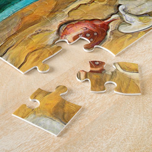 Charm of the tavern in Kreta. Legpuzzel (Zijkant)