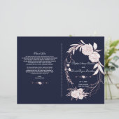 Charm Roos Gold White Flowers Geometric Program (Staand voorkant)