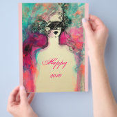 CHARM/Roze goudm Flyer (Hand)