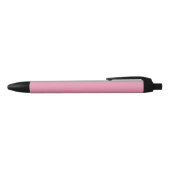 Charm roze zwarte inkt pen (Bovenkant)