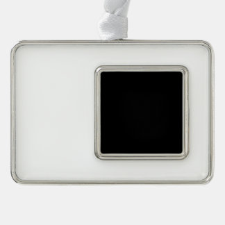 Charm toevoegen aan uw kerstboom verzilverd kader ornament