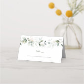 Charm Waterverf Airy Greenery Table Number (Voorkant)