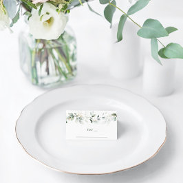Charm Waterverf Airy Greenery Table Number