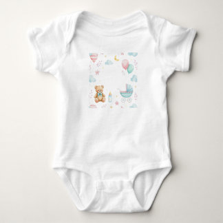 Charmant Baby shower Collectie | Schattigee uitnod Romper
