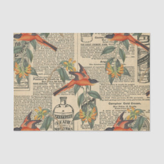 Charmant  Bird Decoupage Tissue Paper Tissuepapier