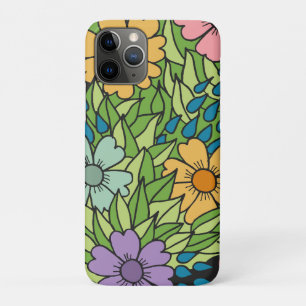 Charmant bloemenbehang iPhone 11 pro hoesje