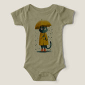 Charmant Body Combinaison Cartoon Chat Imperméable (Design Recto)